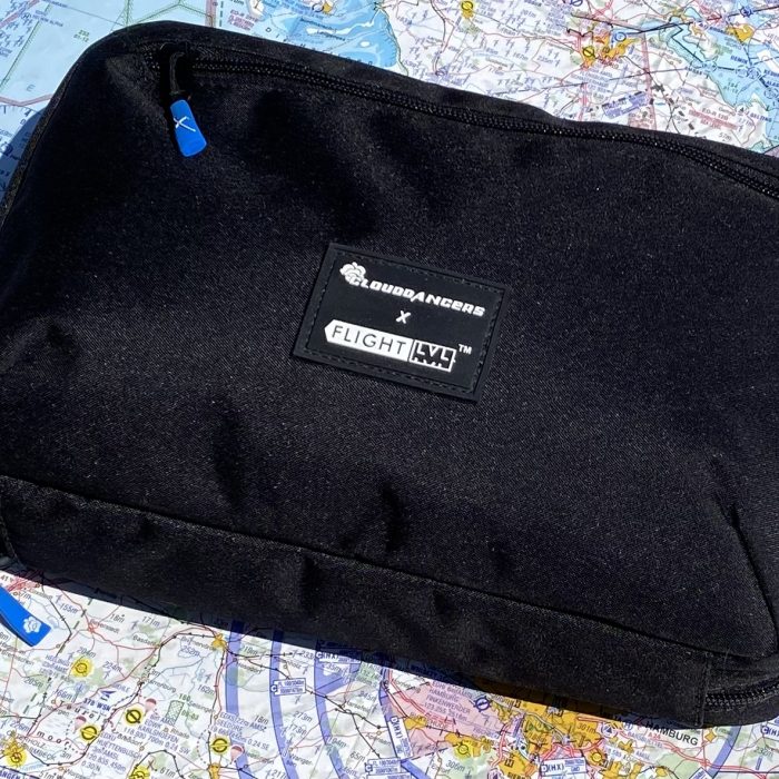 Pilotbag black with premium puller